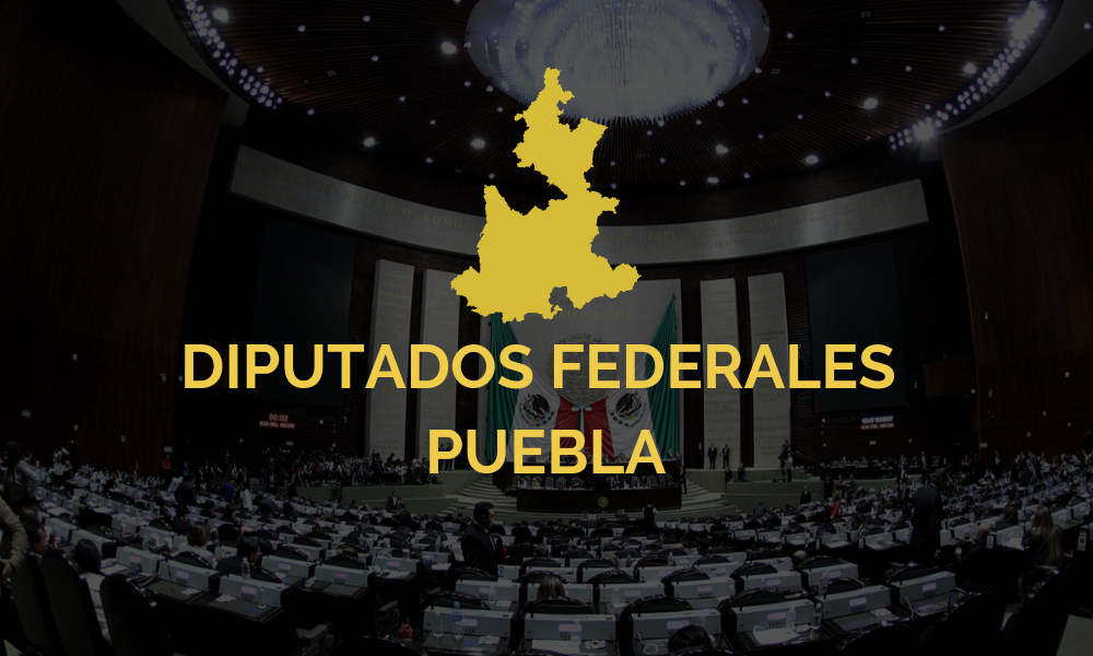 Estos son los diputados federales que representarán Puebla