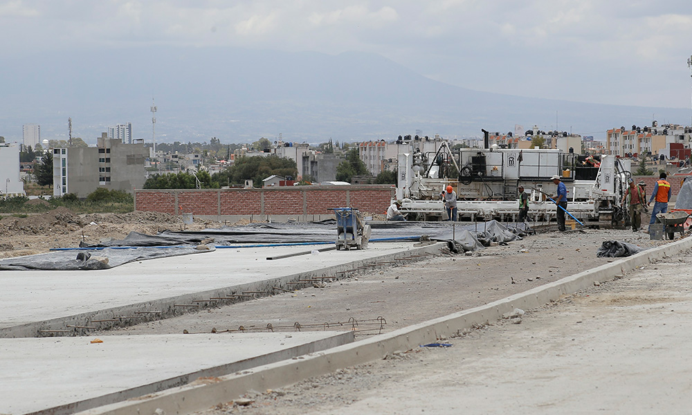 Albizuri asegura que obras van  a buen ritmo para inaugurarse