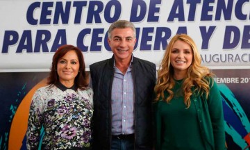 Angélica Rivera inaugura Centro de Atención Visual