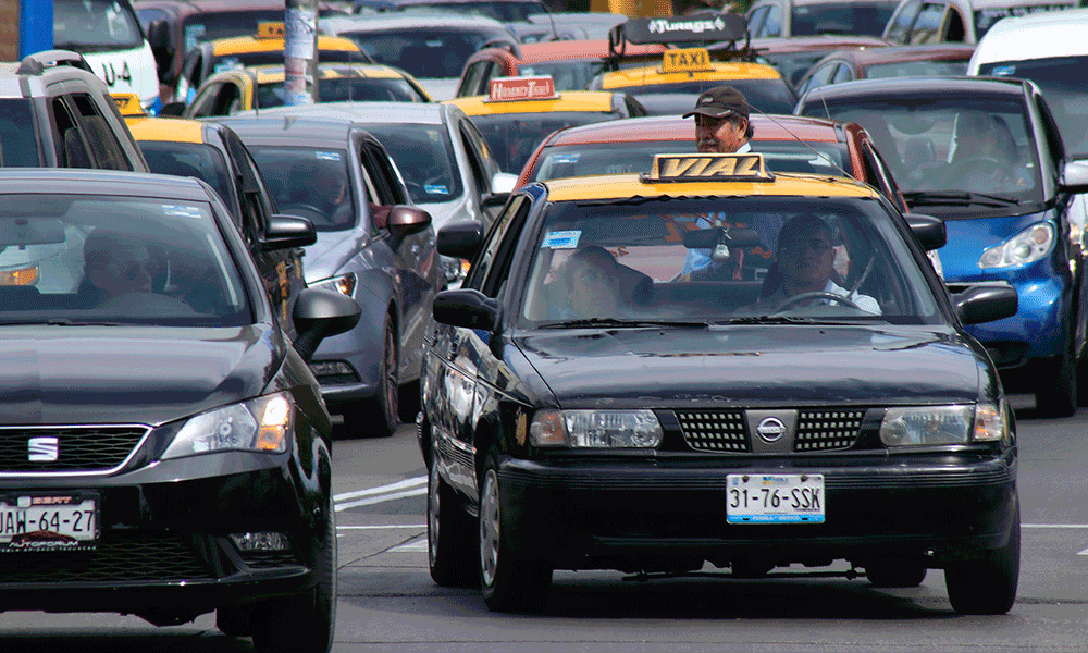 Van 780 taxis pirata detenidos ante MP