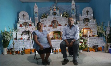 “La ofrenda es un agradecimiento de lo que él nos dio en vida”