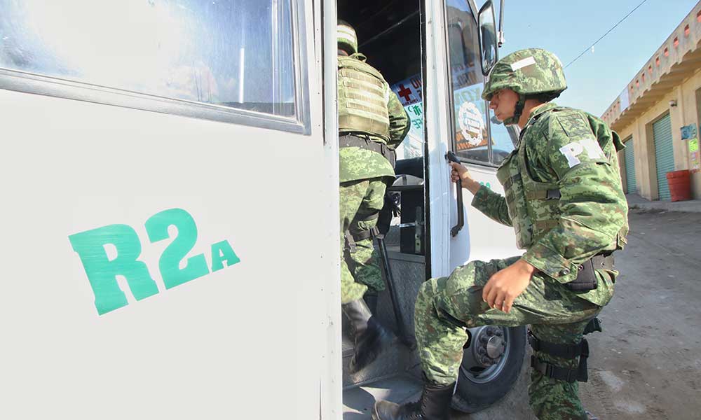 Ordenan al Ejército ubicar ordeñas y vigilar transporte