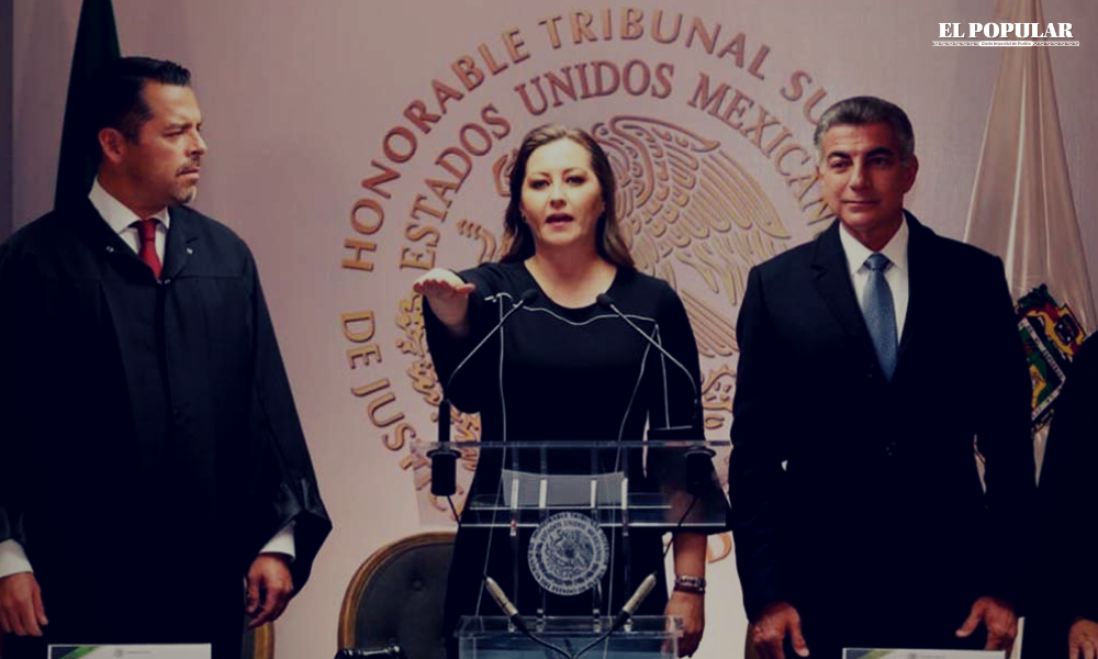 Rinde protesta Martha Erika como gobernadora de Puebla