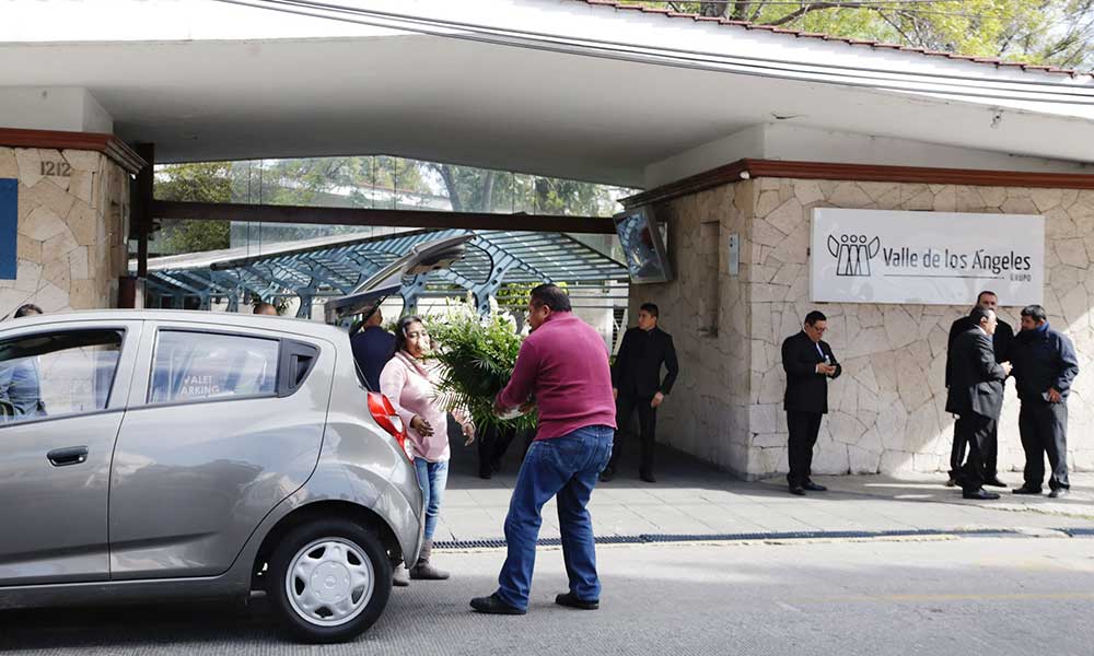 Policía custodió cortejo fúnebre de Martha Erika y Rafael Moreno Valle