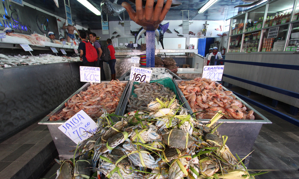 Aumenta 15% venta de mariscos en Puebla 