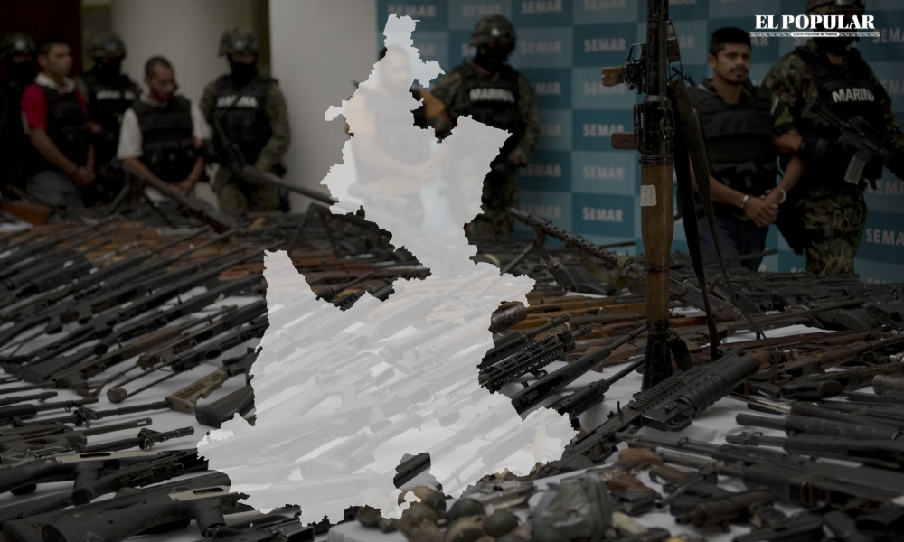 Decomisan 93 armas de fuego en focos rojos con alza de homicidios