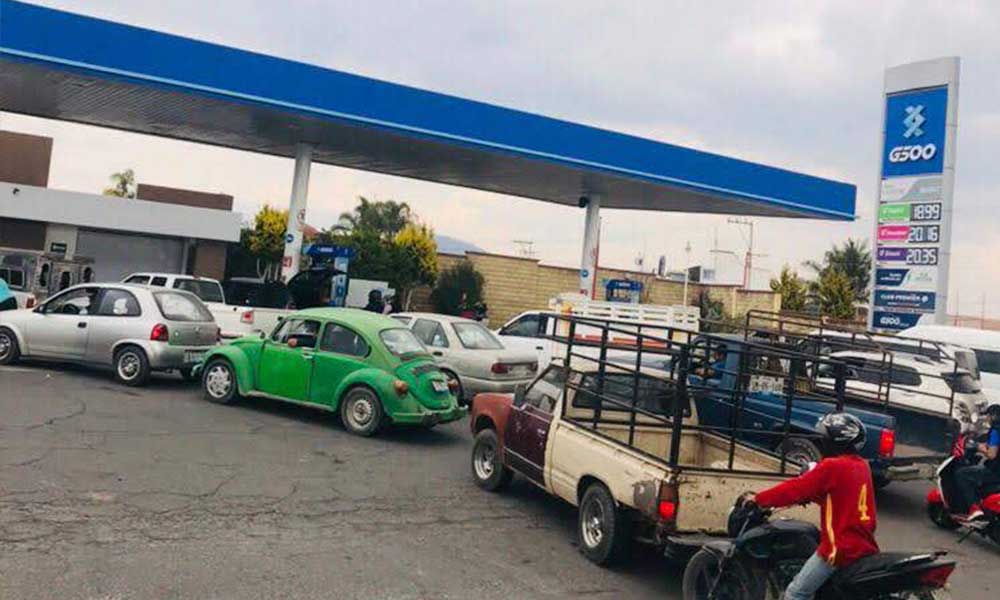 Llegan de la CdMx y Edomex a cargar a Puebla