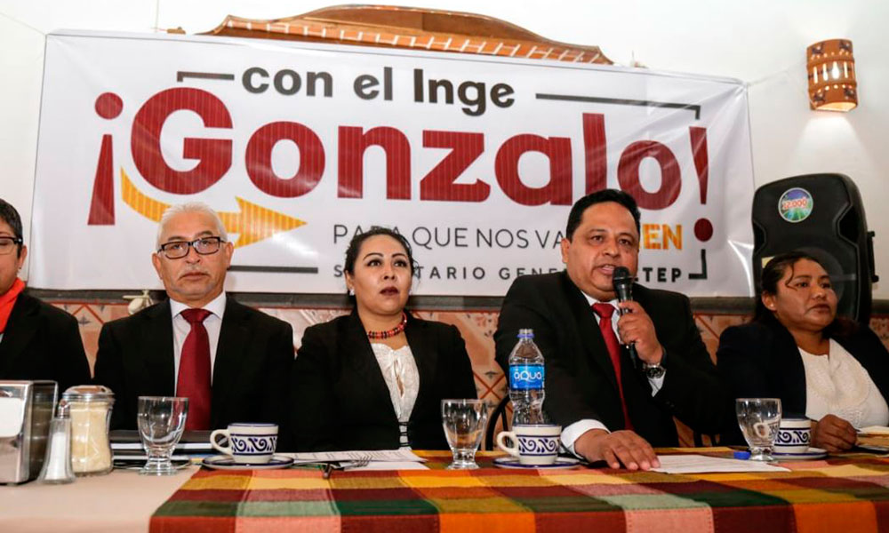 Aspira Gonzalo Gutiérrez a la dirigencia del SETEP