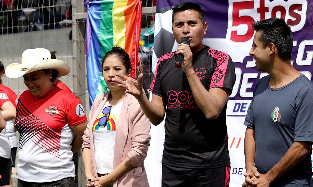 Realizan en Puebla Juegos de la Diversidad Sexual