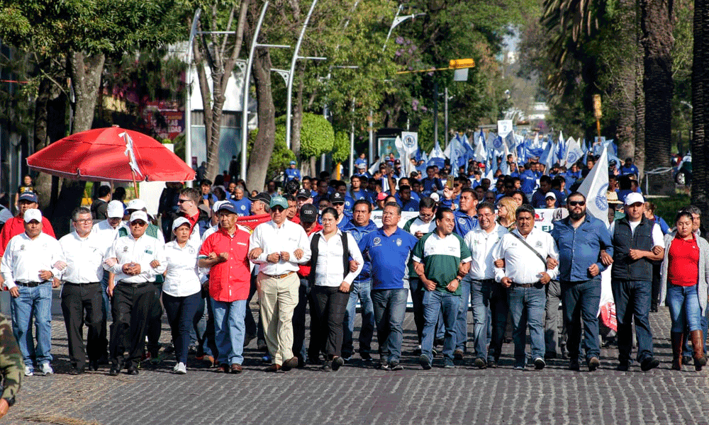 Marchan contra la Reforma Laboral en el 1 de Mayo