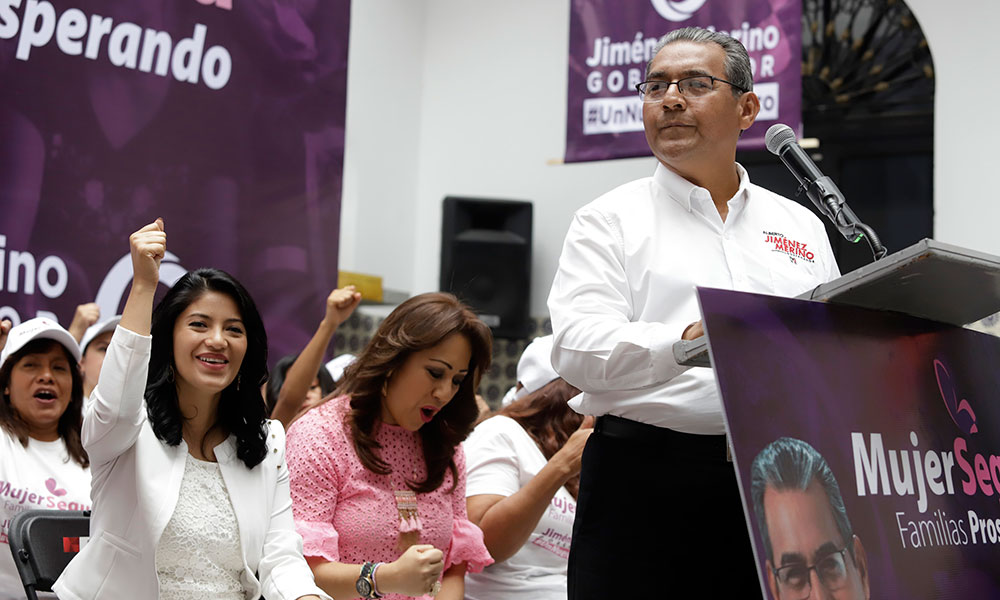 Propone Jiménez Merino cadena perpetua para feminicidas y violadores