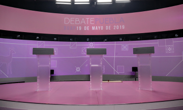 Hoy, único debate a la gubernatura de Puebla