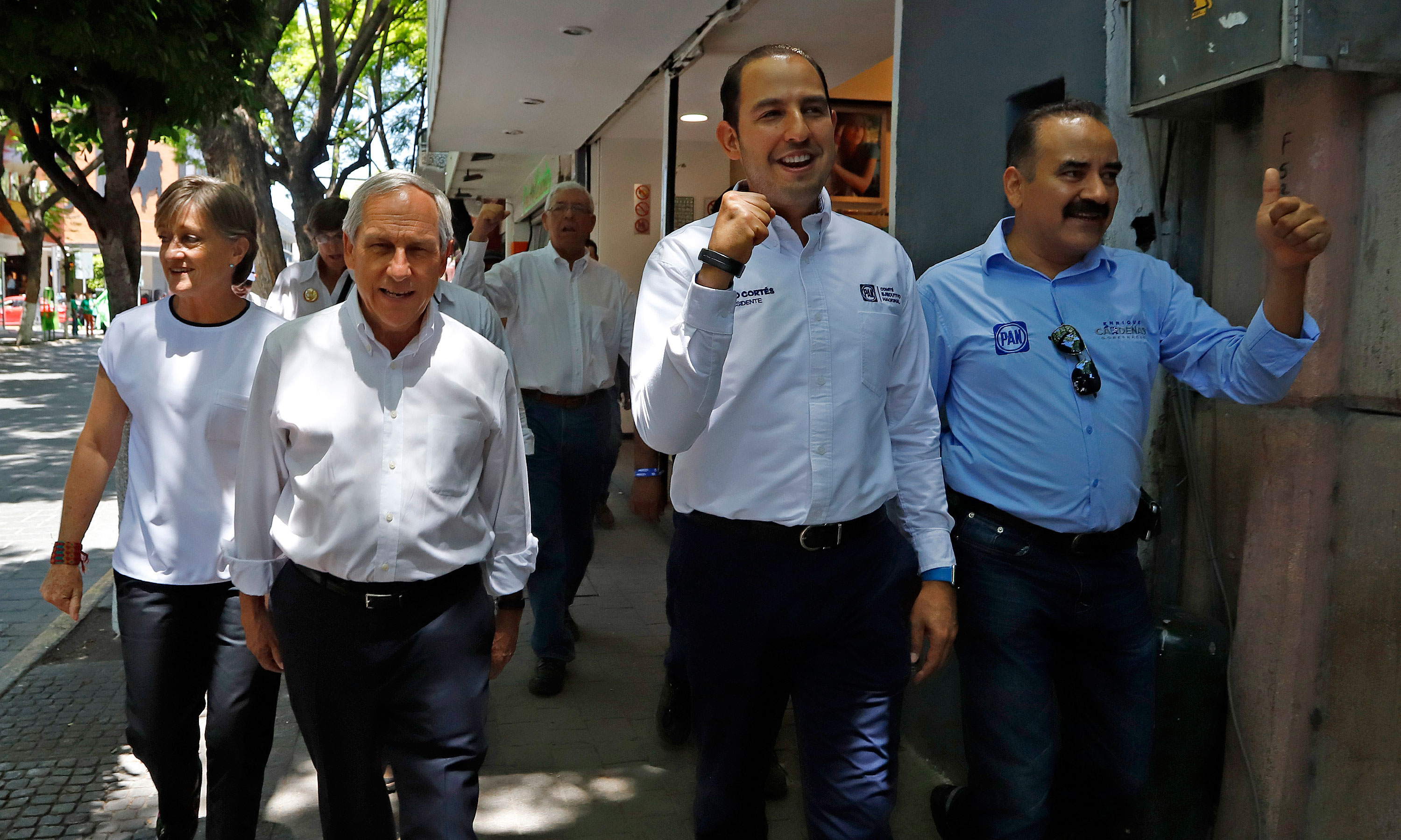 Marko Cortés llama a simpatizantes del PRI a votar por Cárdenas