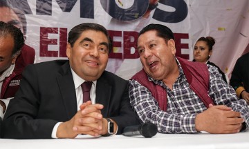 ¡... Y llegó! Barbosa será el gobernador de Puebla