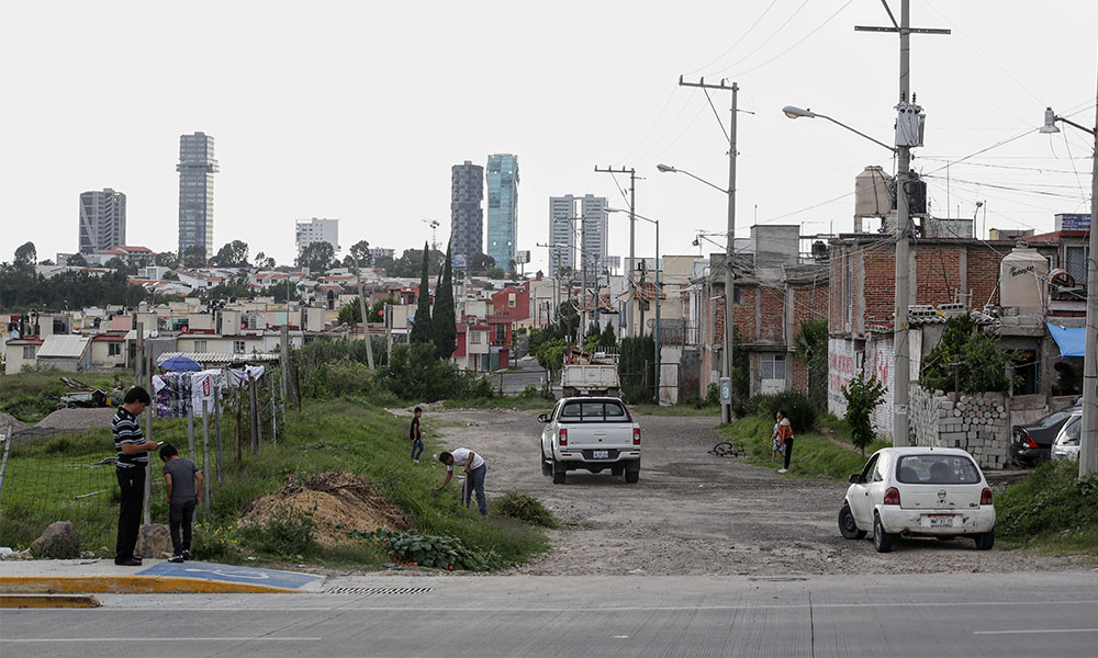 Foto-reportaje: Tres Cerritos, urbanización a medias 
