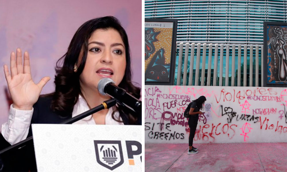 Descarta Rivera criminalizar protesta feminista
