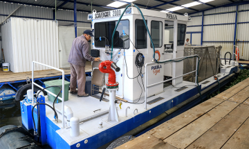 Barcos en Valsequillo, tecnología a prueba