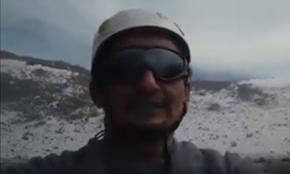Sube otro excursionista al cráter del Popocatépetl