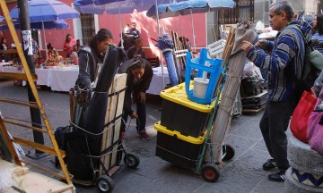 Protección Civil supervisa a ambulantes en festejos patrios