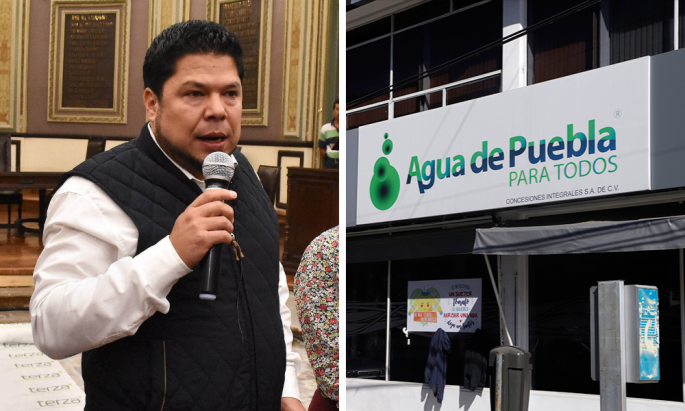 Analizan cancelación de contrato con Agua de Puebla 
