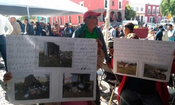 Denuncian amenazas de grupo armado en Malacatepec