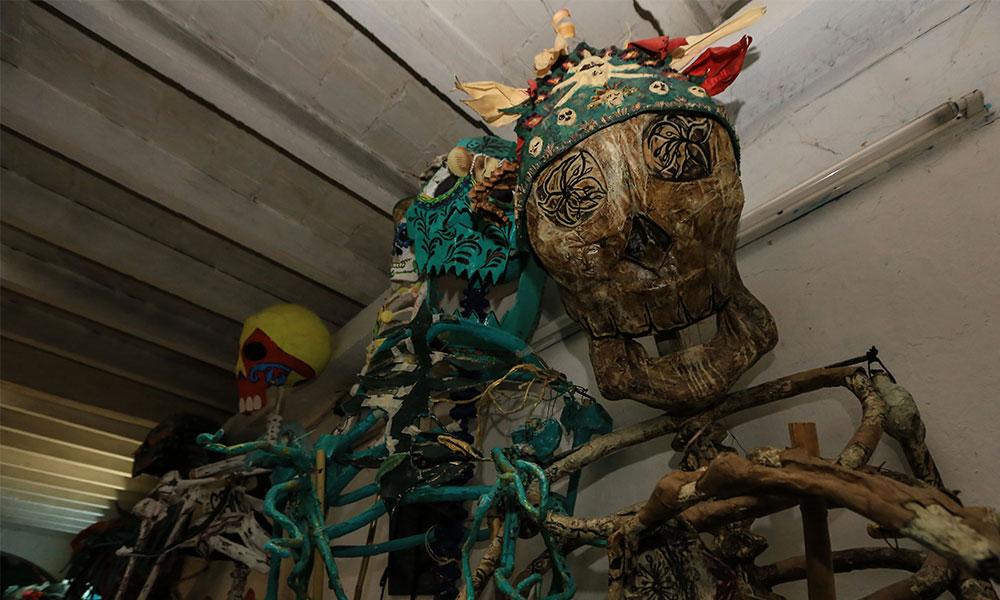 Comala, tradición transformada en arte para el Día de Muertos