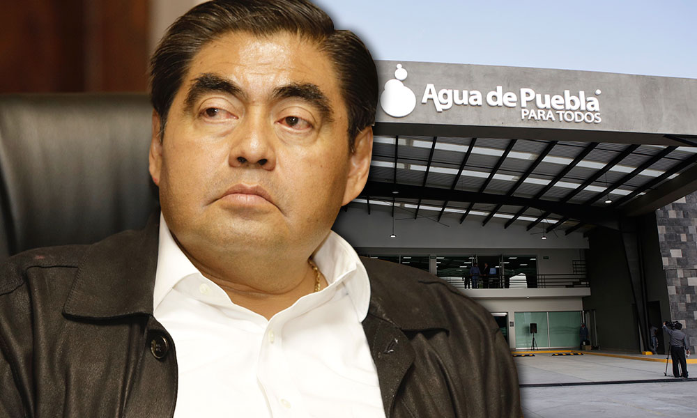 Busca Barbosa revocar contrato con Agua de Puebla