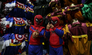 Disfraces para todo bolsillo en Puebla capital