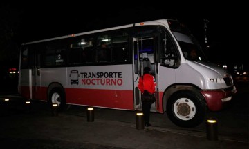 Inician operaciones cinco rutas de transporte nocturno en Puebla