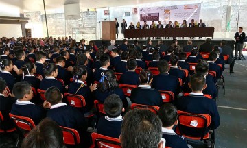 Celebra sus primeros 25 años la Escuela Secundaria Constitución de 1917