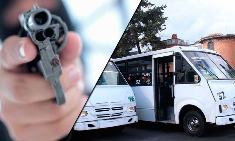 Puebla reporta 363 robos a transporte público de enero a octubre de 2019