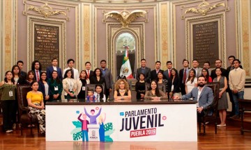 Concluye el Parlamento Juvenil de Puebla 2019