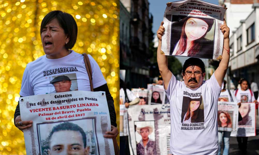 Exigen avances en casos de desaparecidos en Puebla