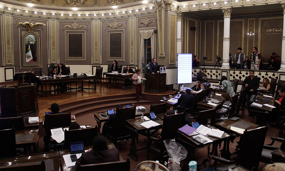 Aprueba Congreso Ley de Ingresos 2020 de Puebla