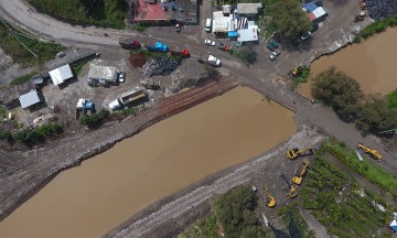 Alistan construcción de colector para el río Atoyac