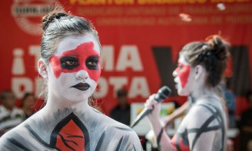 Exhiben violencia de género con muestra escénica