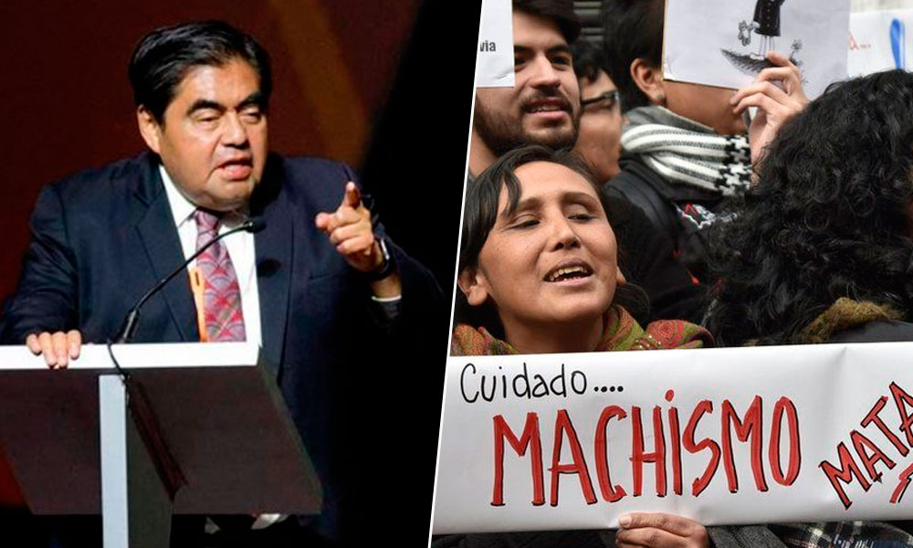 Por machismo, en Puebla habrá más feminicidios: Barbosa 