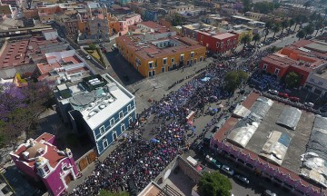 [Crónica] Muestran universitarios músculo y unidad