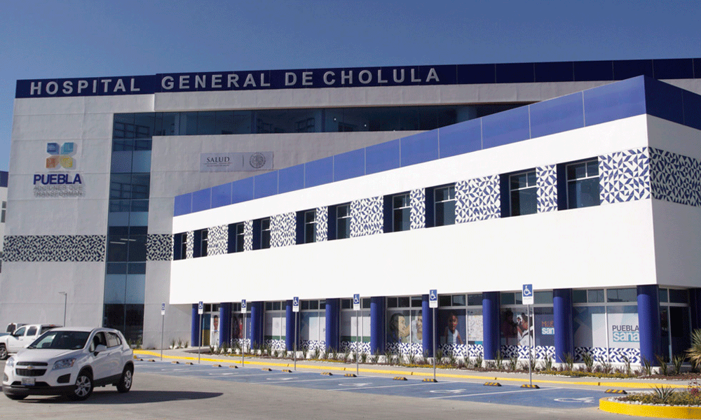 Ajustarán Hospital General de Cholula para atender casos de coronavirus 
