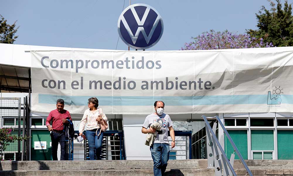 Inicia VW paro productivo por COVID-19 hasta el 13 abril