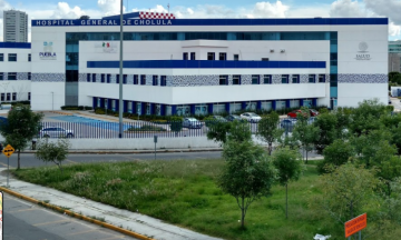 Llegan pacientes de coronavirus a Hospital General de Cholula 