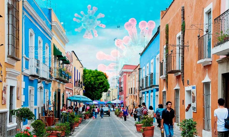 Alertan que cresta de contagios ya comienza en Puebla