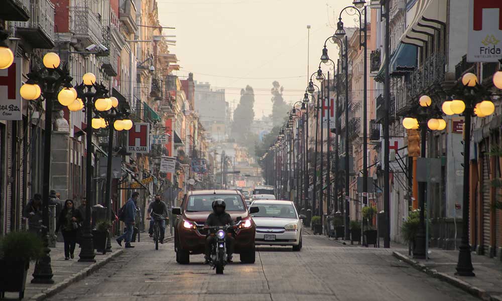 Confinamiento mejora la calidad del aire en Puebla