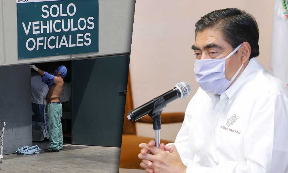 Nos quieren traer enfermos de CDMX a Puebla: Barbosa