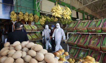 Establecen medidas para evitar contagios por Covid-19 en la Central de Abasto
