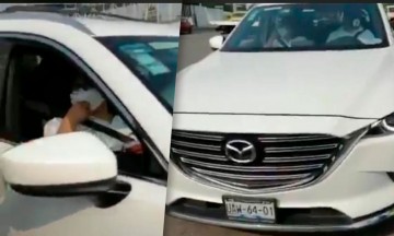 Al corralón, camioneta de líder del PAN por violar Hoy No Circula