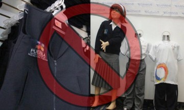 Borrarán escudo morenovallista y galista del uniforme escolar