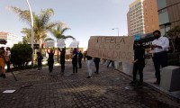 En aniversario luctuoso de Juárez, mujeres se manifiestan; exigen justicia para Michelle Vera