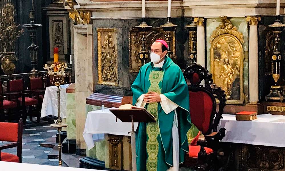 Pide obispo de Puebla fe, esperanza y caridad