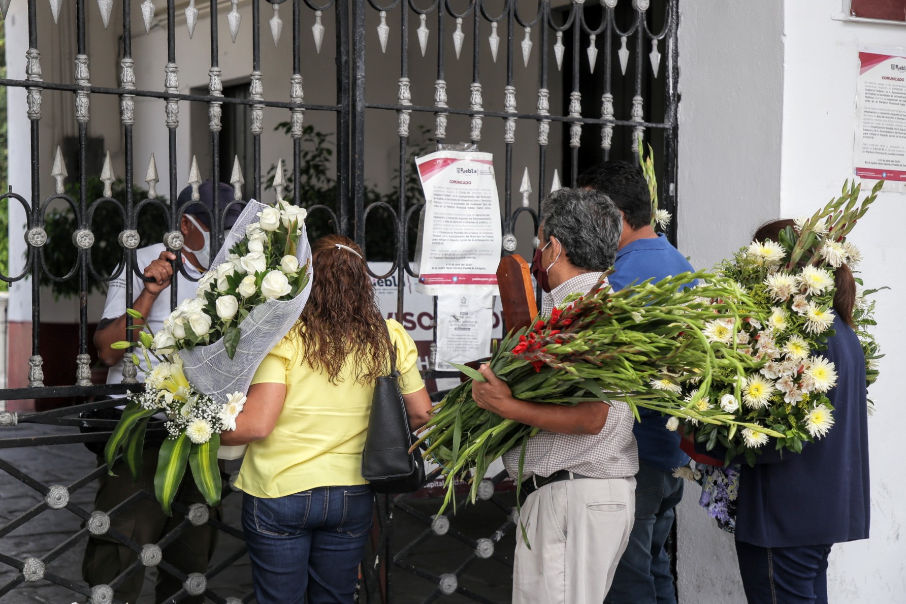 Suman 46 servicios funerarios en el Panteón Municipal de Puebla por coronavirus